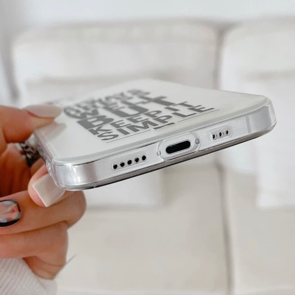 Clear Graphic iPhone Case - Picture 4 of 4